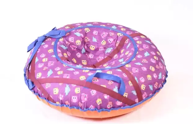 Тюбинг Pro Luxe “Совиный” 107 см, фиолетовый